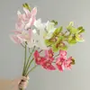 Flores Artificiales Phalaenopsis de Alta Realidad para Interiores Impresas en 3D para Decoración del Hogar y Decoración de Bodas Flores Artificiales Phalaenopsis