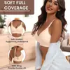 El más vendido de Amazon. Exclusivo Transfronterizo para Comercio Exterior, Tallas Europeas y Americanas, Ropa Interior Sin Costuras para Mujer, Sujetador Cómodo Sin Costuras Push-Up