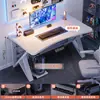 Mesa de Computador, Conjunto de Mesa e Cadeira para Jogos em Casa, Mesa Simples, Mesa de Escritório, Mesa de Trabalho, Mesa de Estudante, Mesa de Estudo
