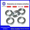Rolamento de parede fina de alta velocidade MR126z da série MR direto da fábrica tamanho do rolamento 6 * 12 * 4 mr126