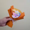 Flores Artificiales, Flores de Hilo Tejido, Pequeños Ramilletes, Flores Pompones, Flores Falsas, Ramilletes Hechos a Mano, Fabricantes, Venta al por Mayor Transfronteriza, Recuerdos, Regalos