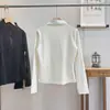 Camiseta de Manga Larga con Media Cremallera Ajustada Elástica que Favorece la Figura Top para Yoga y Entrenamiento Capa Base para Mujer 14038