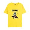 2022 Nueva Animación Spy Playhouse Lindo Estampado 2D Casual Suelta Camiseta de Manga Corta para Mujer Verano Cabello