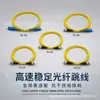Cabo de Fibra Óptica Patch Cord SC-SC 3m Monomodo Monomodo com Luz Vermelha Integrada para Medidor de Potência Óptica Móvel e Unicom
