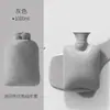 Bolsa de água quente para cama, enchível, espessa, para aquecer a cintura, compressa quente, abdômen, aquecedor de mãos, capa de tecido pelúcia, uso duplo para compressa quente e fria