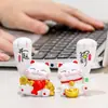 Adorno de Escritorio Creativo y Lindo Gato de la Suerte Gigante Decoración de Escritorio de Oficina Decoración de Gato de la Suerte Regalo de Año Nuevo