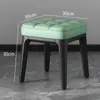 Bancos Baixos Empilháveis para Sala de Estar, Bancos para Mesa de Chá, Bancos de Sofá Espessos, Banquinhos Pequenos para Crianças, Bancos Quadrados, Banquinhos Pequenos Domésticos