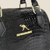 Nova Bolsa Travesseiro Moda Textura de Luxo Leve Padrão Jacaré Bolsa Cilindro Bolsa de Mão Feminina Versátil Uma Alça Bolsa Transversal