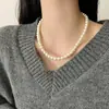 Moderna Cadena de Perlas para Mujer, Cadena para Suéter, Nuevo Modelo 2026, Cadena Clavicular de Lujo Ligero de Nicho, Cadena de Cuello de Gama Alta, Accesorio Versátil