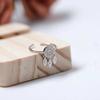 Anillo abierto de atrapasueños de estilo retro para mujer, personalidad japonesa y coreana, anillo de dedo índice con borla fresca estilo Mori para estudiantes sencillos.