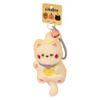 Lindo Gatito de Peluche con Sonido Colgante Muñeco de Gato de Dibujos Animados Colgante de Muñeco Corazón de Niña Mochila Colgante Decorativo