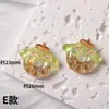 Gaivota Pequena Desenho Animado Donut Brilhante Luminous Resina DIY Materiais Artesanais Cola de Creme Acessórios de Cabelo Presilhas Adesivos de Borracha Macia