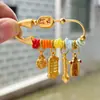 Alfiler de Examen con Colgante de Aleación de Estilo Chino Nuevo y Colorido para Regalos de Examen de Ingreso a la Escuela Secundaria y Universidad de Estudiantes, Tendencia Nacional