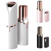 Afeitadora de lápiz labial, depiladora eléctrica para mujeres, recortadora de cejas, pequeño instrumento de depilación facial, instrumento de depilación facial