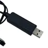 Cargador de batería de litio 18650 3.7V enchufe de carga USB magnético cable de carga con luz indicadora carga magnética