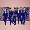 Traje para Padrinos de Boda 'Huge' Mismo Estilo, Traje Negro Completo, Atuendo de Boda para el Novio, Traje Formal de Corte Ajustado