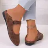 Zapatos de Cuña Slip-On de Punta Redonda de Talla Grande para Mujer, Mocasines, Zapatos Deportivos Casuales para Mujer, Comercio Exterior Europeo y Americano, Primavera Nueva