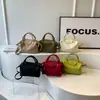 Bolsa de nylon de gran capacidad para dumplings, bolso casual tipo Amazon de colores dulces, bolso de hombro, bolso cruzado para el trabajo