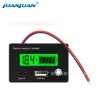 Detector de Batería con Pantalla LCD Verde Alimentado por Batería Interfaz USB/Tipo-C Probador de Batería Multiusos