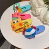 Clip de Pelo Acrílico de Bob Esponja Estilo Japonés y Coreano Nuevo Verano 2025 Accesorio para el Cabello Dulce y Fresco para Niñas