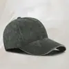 Gorra de Béisbol Versátil Estilo Coreano Retro Desgastada Lavada con Logo Personalizado Protección Solar Pico de Pato para Hombres con Bordado Impreso