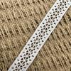 Encaje de algodón de encaje directo de fábrica, accesorios de bordado DIY, tela, tela para ropa hecha a mano DIY
