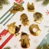 Decorações de Cupcake de Natal Estilo Transfronteiriço 2027 Decorações de Cupcake de Natal Suprimentos para Festa