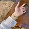 Pulsera de Jade Hetian Qingshui Estilo Nuevo Joyería Estilo Nacional Femenina Incienso Cinco Piezas Nuevo Estilo Chino