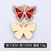 DIY Exclusivo Combinação Versátil Pulseira Colar com Pingente Borboleta Cravejado de Diamantes Acessórios de Joias Venda Direta da Fábrica Transfronteiriça
