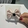 Elegante lazo de satén con pedrería, nuevo y elegante pasador grande estilo coreano para recogidos, accesorio para el cabello tipo pinza de tiburón