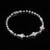 Pulsera Sencilla de Diamante Crystal Flash para Mujer Coreana Boda Vestido de Novia Accesorios de Novia Una variedad de pulsera de strass completo B1020