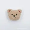 Venta de Liquidación Oso de Peluche de Dibujos Animados Lindo Piezas de Accesorios DIY para Pinzas de Pelo Infantiles, Sombreros, Llaveros y Colgantes para Mochilas
