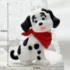 Chaveiro Pingente Cachorro Desenho Animado Fofo Pet Husky Boneco Decoração de Chaveiro Adorável Cachorro Corgi Figura