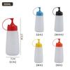 Tarro de Condimentos Amazon Suministros de Cocina Botella para Condimentos Aderezo para Ensaladas Botella Exprimible Tipo Presión Botella Exprimible de Plástico para Condimentos