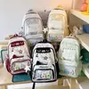 Mochila Nueva y Elegante para Estudiantes de Primaria, Mochila Escolar que Protege la Columna Vertebral para Grados 3-6, Mochila Dulce y Linda con Gran Capacidad