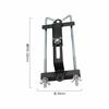 Bandeja soporte para batería de coche universal ajustable soporte fijo para batería carcasa inferior para batería de coche modificada