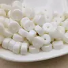 Cuentas Facetadas de Rueda de Color Sólido de 3x6mm Cuentas Sueltas Tipo Rosquilla Cuentas de Arroz Pulsera Collar de Cuentas Hecho a Mano para DIY Accesorios de Joyería