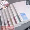 Caderno Simples com Espiral, Alto Valor Estético, Adequado para Estudantes Universitários e Preparação para Exames de Pós-Graduação, Bloco de Notas Pautado, Espessado