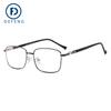 Gafas cuadradas Defeng espejo plano transfronterizo Europa y Estados Unidos radiación anti-azul marco de gafas para miopía TR9020224