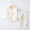 Traje de ropa para bebé, ropa de monje para bebé, niños y niñas, ropa interior de algodón, ropa para recién nacidos, ropa de primavera, verano, otoño e invierno, cabello de generación.