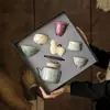 Museo del Palacio Cultural y Creativo Patrimonio Cultural Inmaterial Kintsugi Cinco Grandes Hornos Juego de Té Gama Alta Regalo de Cumpleaños para Ancianos Maestro Personalización de Regalos