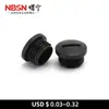 Tapones Impermeables de Plástico de Venta Caliente Transfronteriza, Tapas de Sellado de Nylon, Tapones para Agujeros Redondos, Cubiertas Decorativas para Muebles, Sellos Roscados