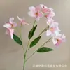 Flores Artificiais Lírio Narciso Decoração de Salão de Cerimônia de Casamento Enfeites para Casa Arranjo de Cena de Parede de Fundo de Hotel Fábrica Atacado