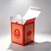 Cajas de regalo corrugadas de colores personalizadas con asas, canal E, canal B, canal AB, cajas de papel impresas a color, cajas de embalaje para productos agrícolas y artículos de Año Nuevo