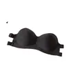 Sujetador Invisible Sin Aros, Sin Tirantes, Bralette de Media Copa Envolvente, Antideslizante, Antiexposición, Push-Up, Adecuado para Vestidos de Novia