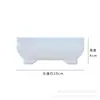 Atacado de fábrica flor artificial planta de simulação bonsai flor de plástico flor em vaso suprimentos DIY vaso retangular com espuma