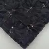 Tela de Malla Bordada con Lentejuelas de Flor de Siete Pétalos Vestido Traje de Escenario Ropa Infantil Tela Bordada Hanfu