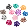 25mm vintage feito à mão flor de cerâmica macia acessórios diy roupa sapatos femininos chapéu decoração laço acessórios de cabelo material para colar