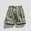 Pantalones cortos de trabajo de verano para hombre, nuevos, estilo retro americano, con diseño de cachorros, marca de moda, exclusivos para Amazon 086