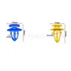 60 Piezas Adecuado para Lavado de Autos Universal Panel de Puerta Panel Interior Guardabarros Clip Decorativo Hebilla de Fijación Clip Sujetador